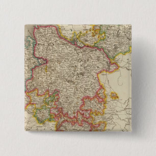 Badge Carré 5 Cm Allemagne du Nord