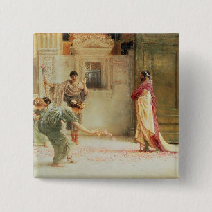 Badge Carré 5 Cm Alma-Tadema Caracalla : AD 211, 1902