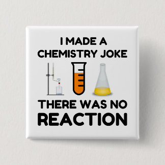 Badge Carré 5 Cm Amant de la science amusant