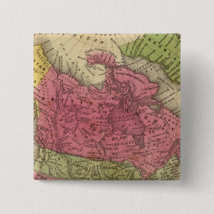 Badge Carré 5 Cm Amérique du Nord 36