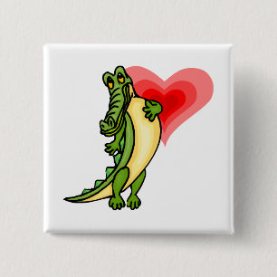 Badge Carré 5 Cm Amour de Gater
