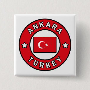 Badge Carré 5 Cm Ankara Turquie