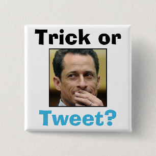 Badge Carré 5 Cm Anthony Weiner - tour ou bip ?