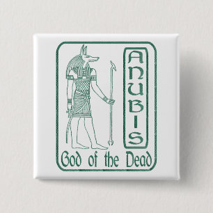 Badge Carré 5 Cm Anubis