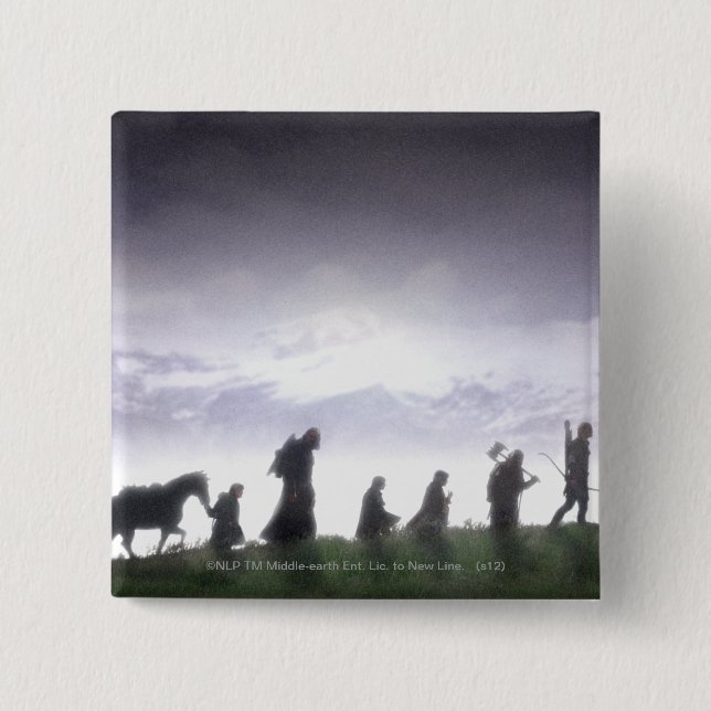 BADGE CARRÉ 5 CM APPARITION DU BORD™ (Devant)