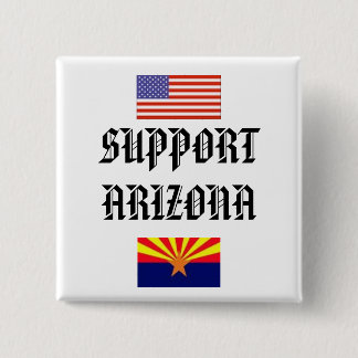 BADGE CARRÉ 5 CM APPUI ARIZONA