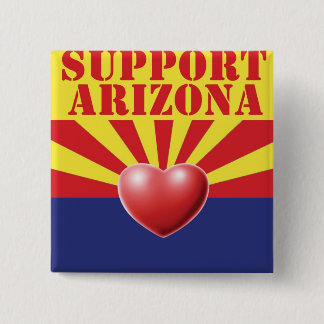 Badge Carré 5 Cm APPUI Arizona, AZ