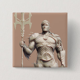 Badge Carré 5 Cm Aquaman Alternate