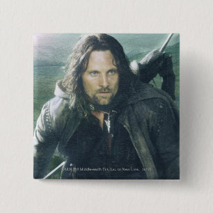 Badge Carré 5 Cm Aragorn intense
