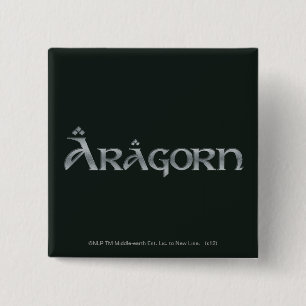 Badge Carré 5 Cm Aragorn logo