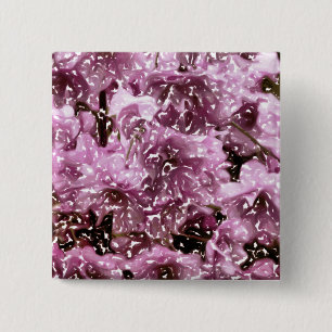 BADGE CARRÉ 5 CM ARBRE DE BLOSSOM