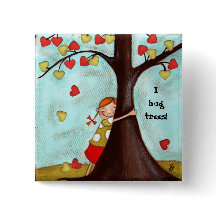 Arbre Hugger - bouton