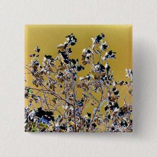 BADGE CARRÉ 5 CM ARBRES