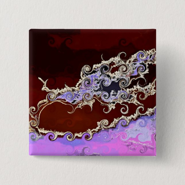 BADGE CARRÉ 5 CM ARBRES (Devant)