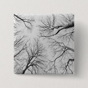 Badge Carré 5 Cm Arbres sans feuilles en bois de Thiepval