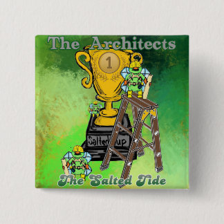 Badge Carré 5 Cm Architecte Coupe Salée 2024 Champs - Bouton