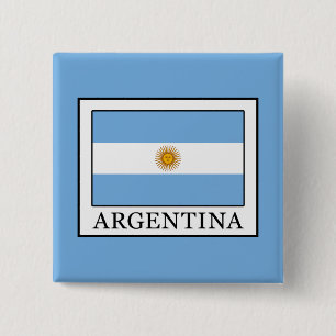 Badge Carré 5 Cm Argentine