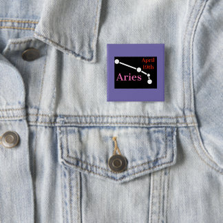 Badge Carré 5 Cm Aries