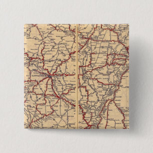 Badge Carré 5 Cm Arkansas 5