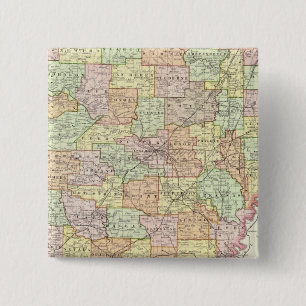 Badge Carré 5 Cm Arkansas 6