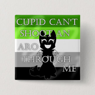 Badge Carré 5 Cm Aro Pin hybride