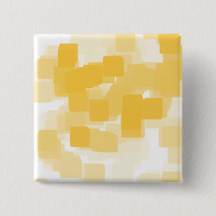 Badge Carré 5 Cm Art géométrique "Tangerine"