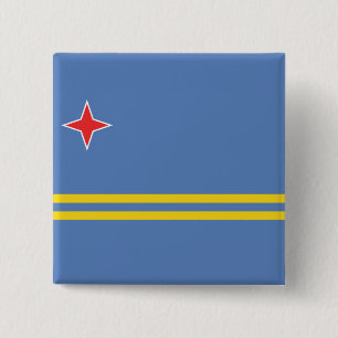 Badge Carré 5 Cm aruba