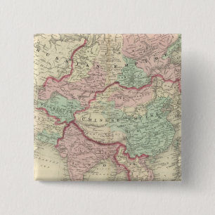 Badge Carré 5 Cm Asie 19