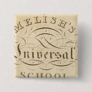 Badge Carré 5 Cm atlas scolaire universel