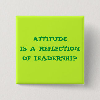 BADGE CARRÉ 5 CM ATTITUDE