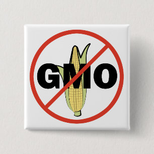 Badge Carré 5 Cm Aucun GMO