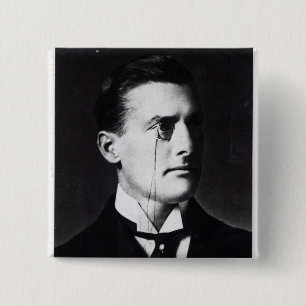 Badge Carré 5 Cm Austen Chamberlain