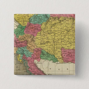 Badge Carré 5 Cm Autriche 2