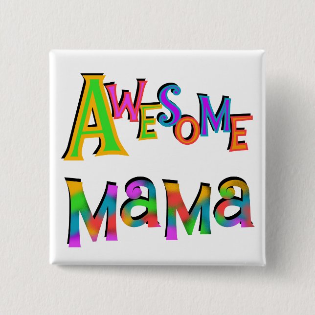 Badge Carré 5 Cm awesomemama.png (Devant)