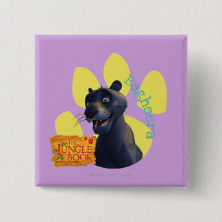 Badge Carré 5 Cm Bagheera 1