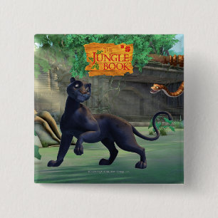 Badge Carré 5 Cm Bagheera 3