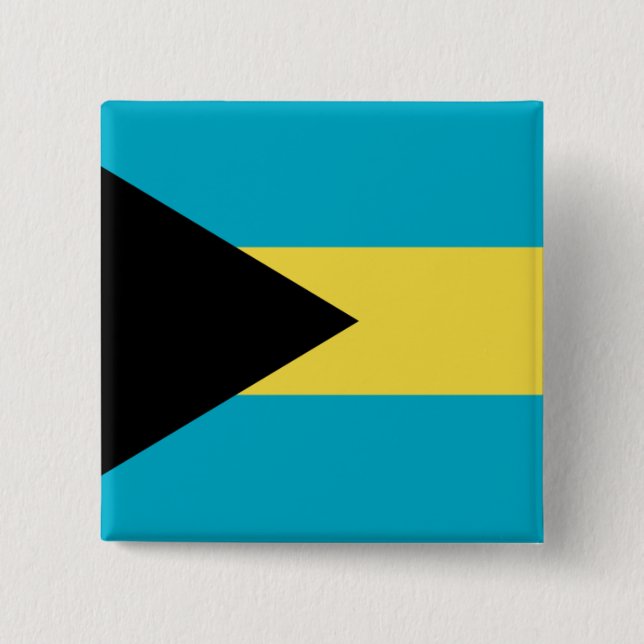 Badge Carré 5 Cm bahamas (Devant)