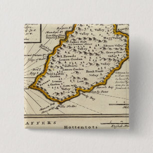 Badge Carré 5 Cm Baie Sainte-Hélène d'Agoa de Saldanha