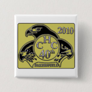 Badge Carré 5 Cm Bakersfield 2010