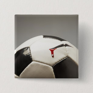 Badge Carré 5 Cm Ballon de football 3