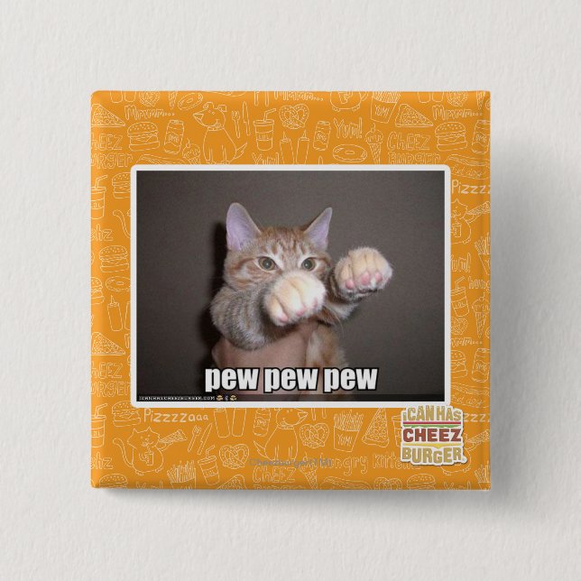 Badge Carré 5 Cm Banc de banc de banc (Devant)