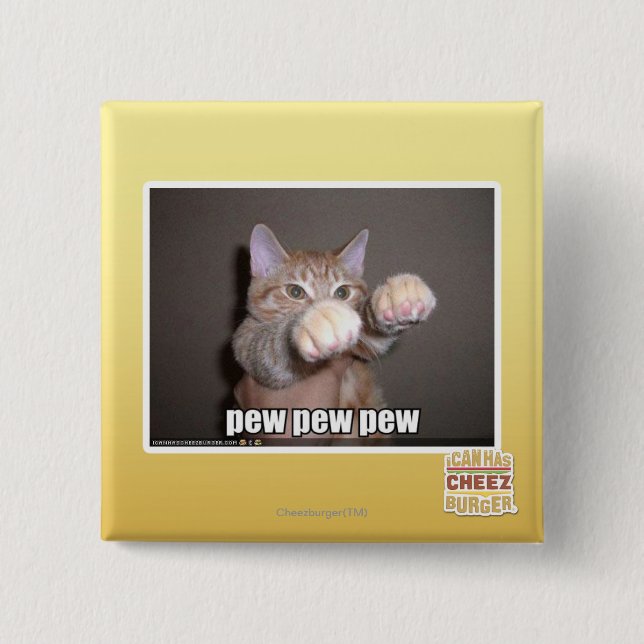 Badge Carré 5 Cm Banc de banc de banc (Devant)