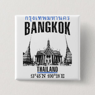 Badge Carré 5 Cm Bangkok