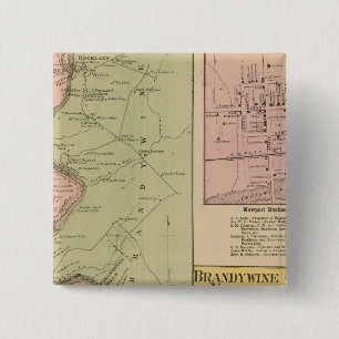 Badge Carré 5 Cm Banque de Brandywine