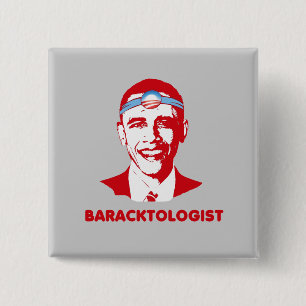 BADGE CARRÉ 5 CM BARACKTOLOGIST
