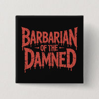 Barbarde de l'horreur gothique Damné