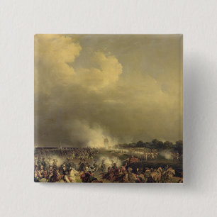 Badge Carré 5 Cm Bataille de Boussu, le 3 novembre 1792, 1845