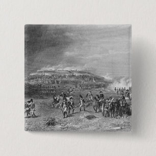 Badge Carré 5 Cm Bataille de la colline de soute