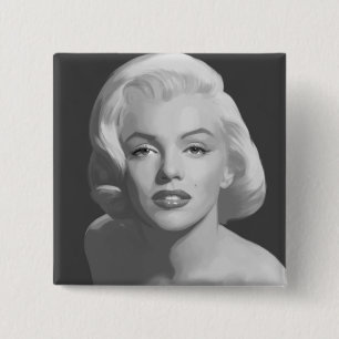 Badge Carré 5 Cm Beauté classique 4