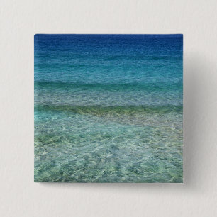 Badge Carré 5 Cm Beautiful Sandy Beach